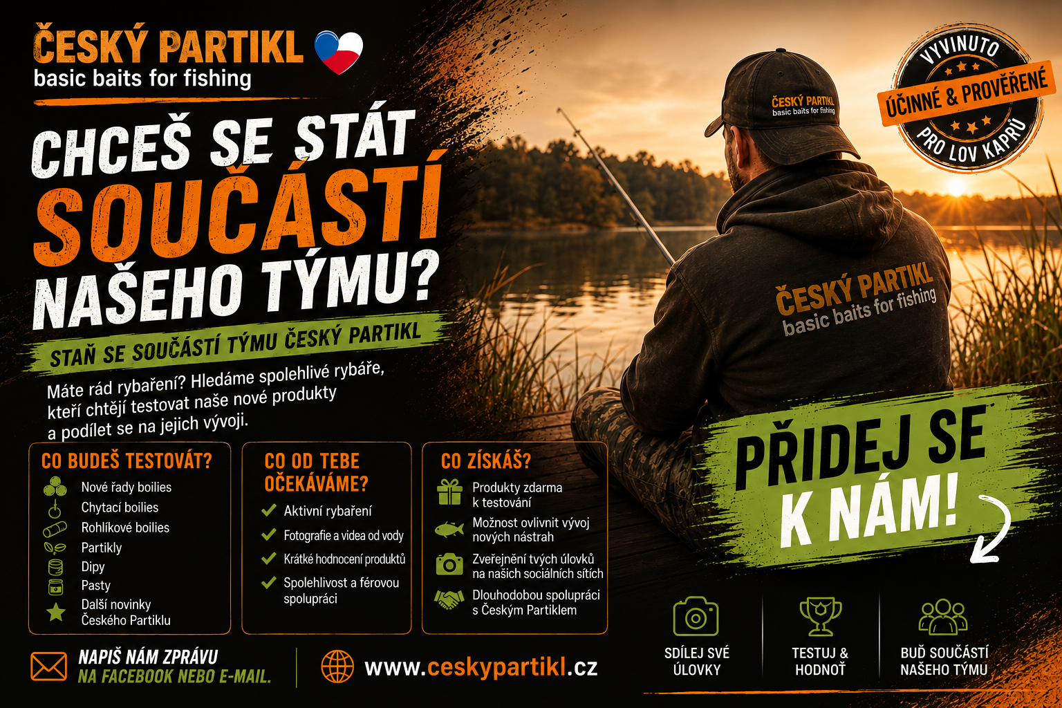 Chceš být součástí našeho týmu?