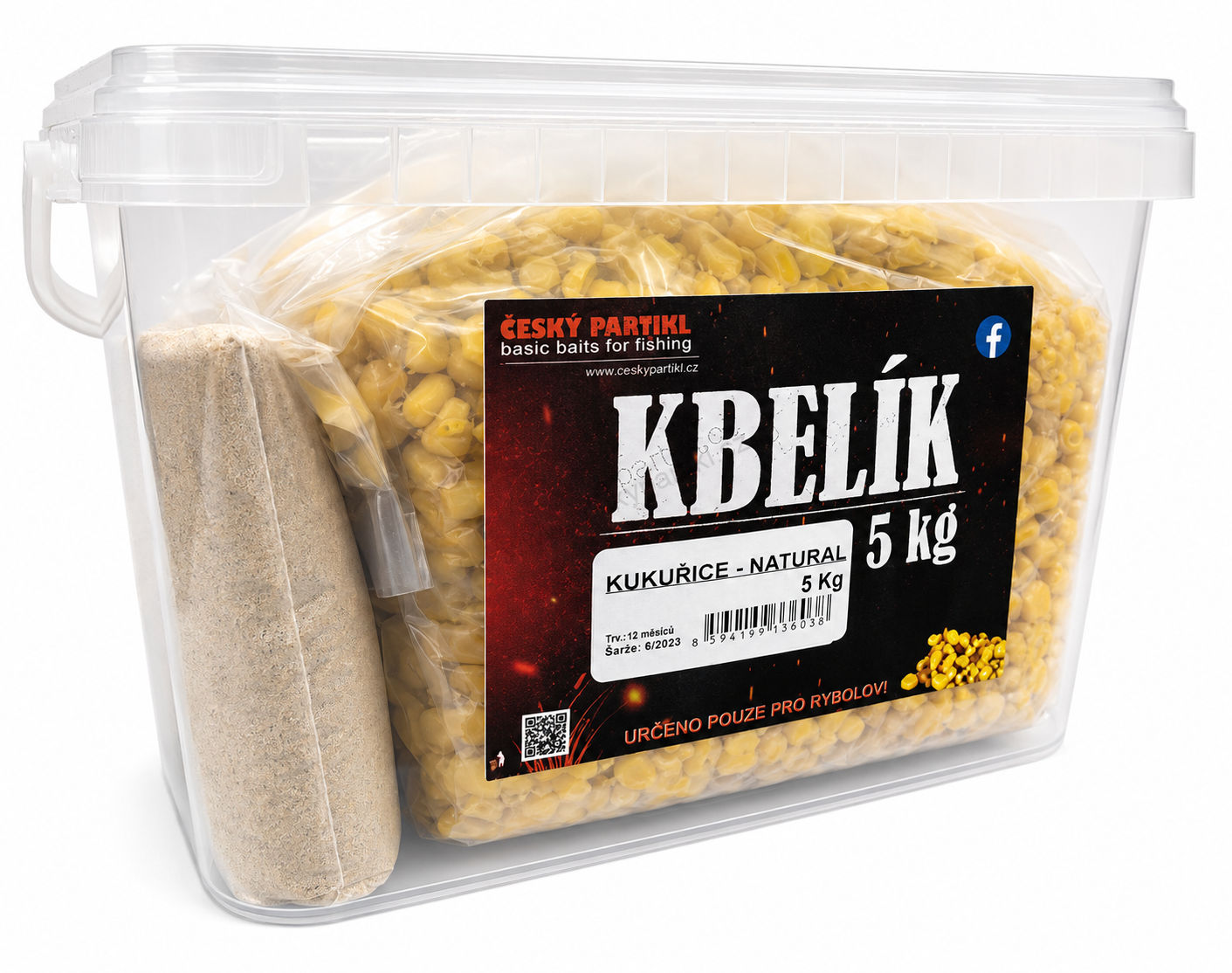 Vařená kukuřice VANILKA 5 kg kbelík + DÁREK