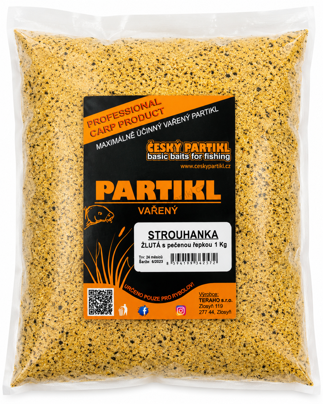 Strouhanka 1 kg - ŽLUTÁ s pečenou řepkou