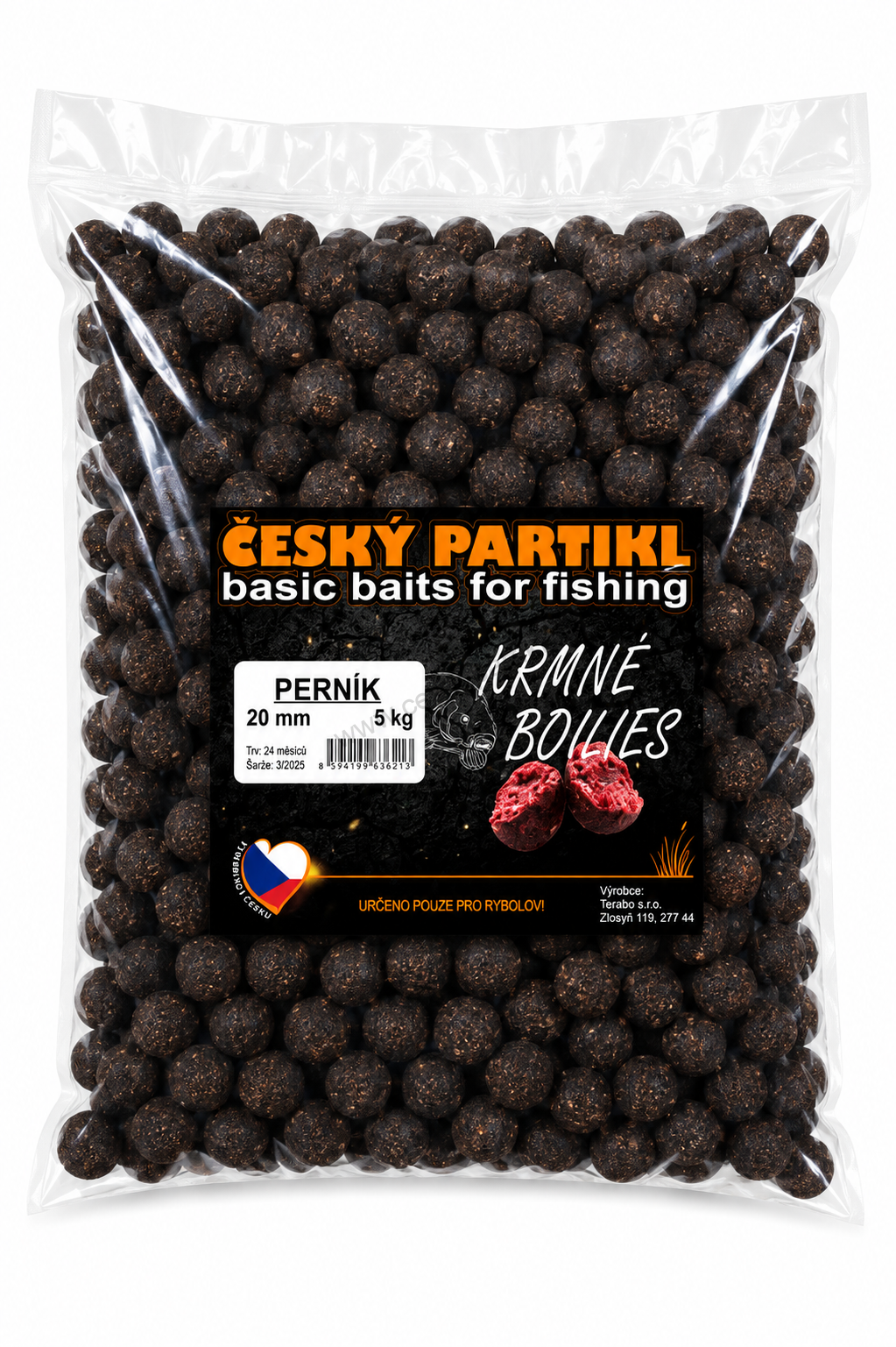 Krmné boilies 5 kg - PERNÍK