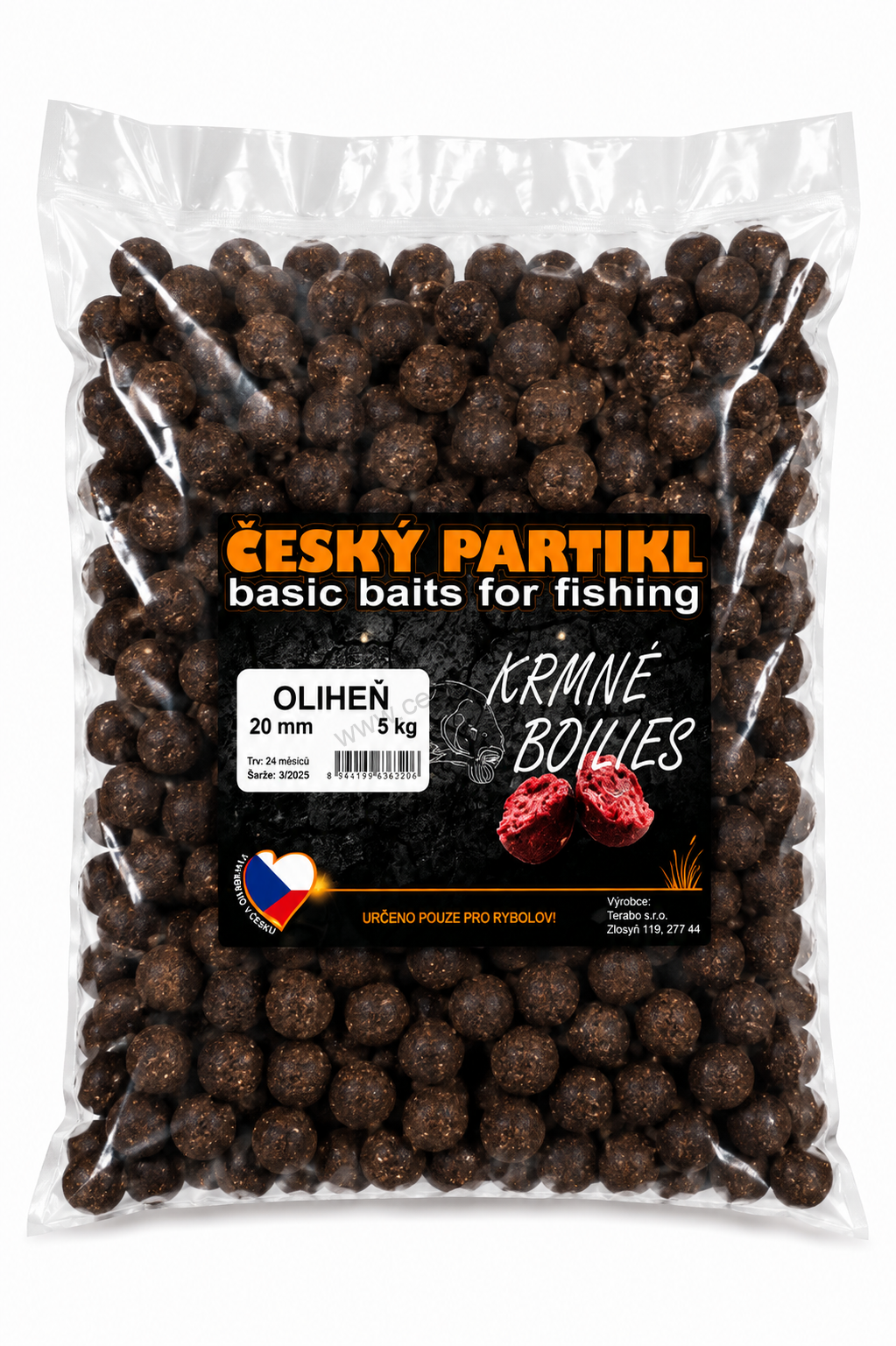 Krmné boilies 5 kg - OLIHEŇ