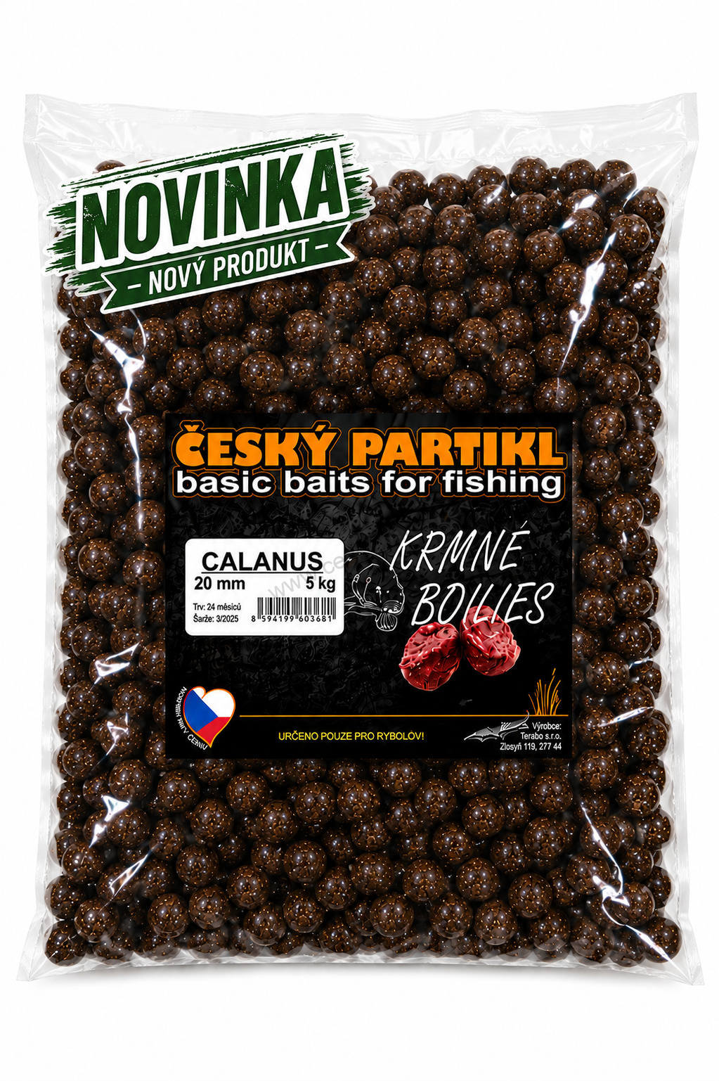 Krmné boilies 5 kg - CALANUS