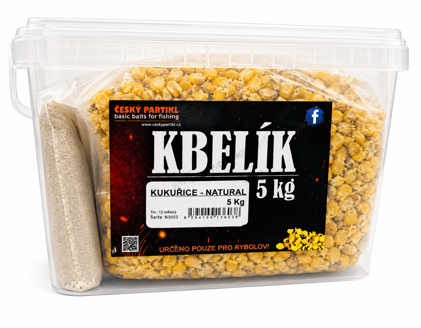 Vařená kukuřice MED 5kg kbelík + DÁREK