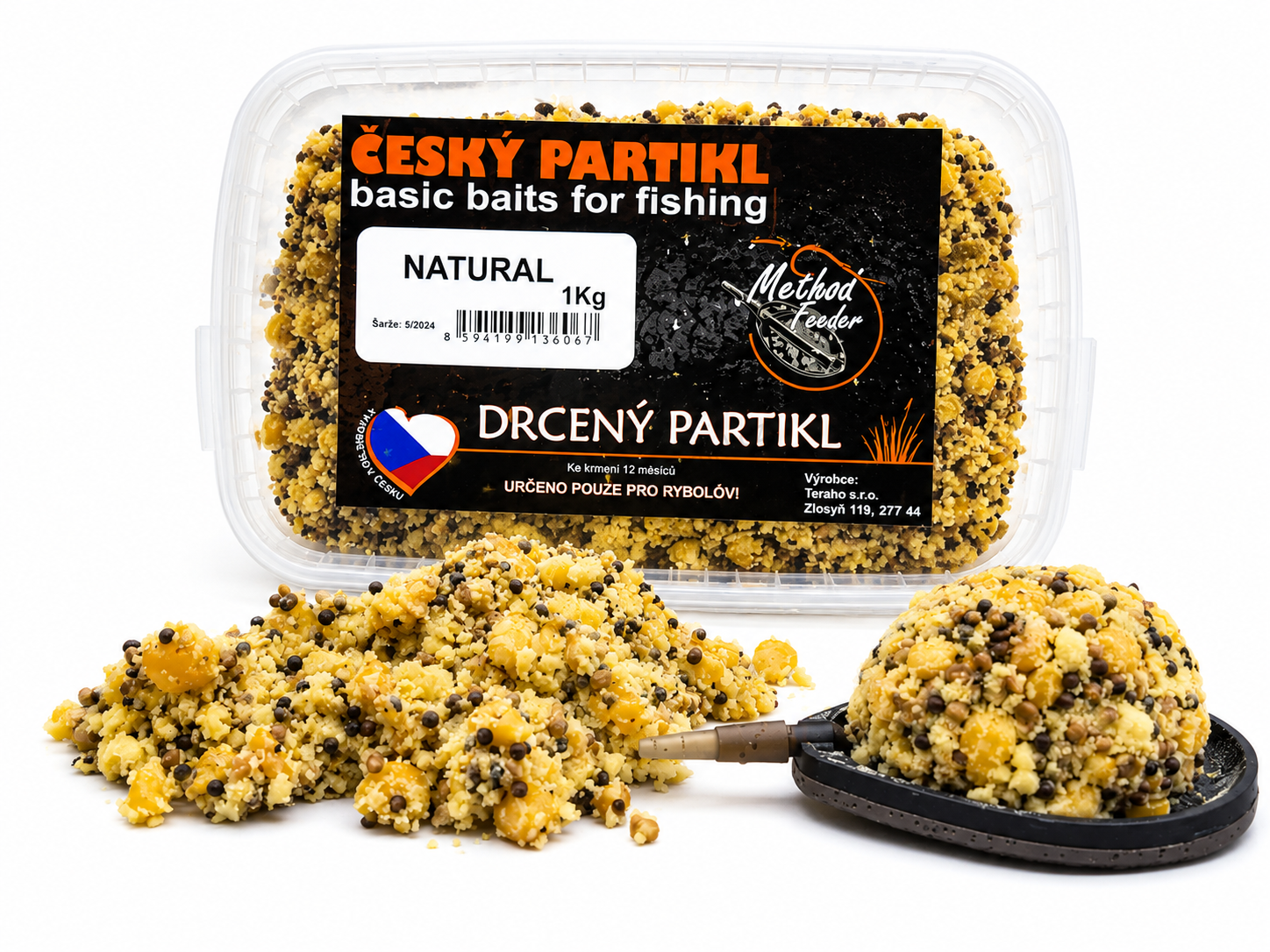 Partikl vařený DRCENÝ - JÁTRA/ BROSKEV